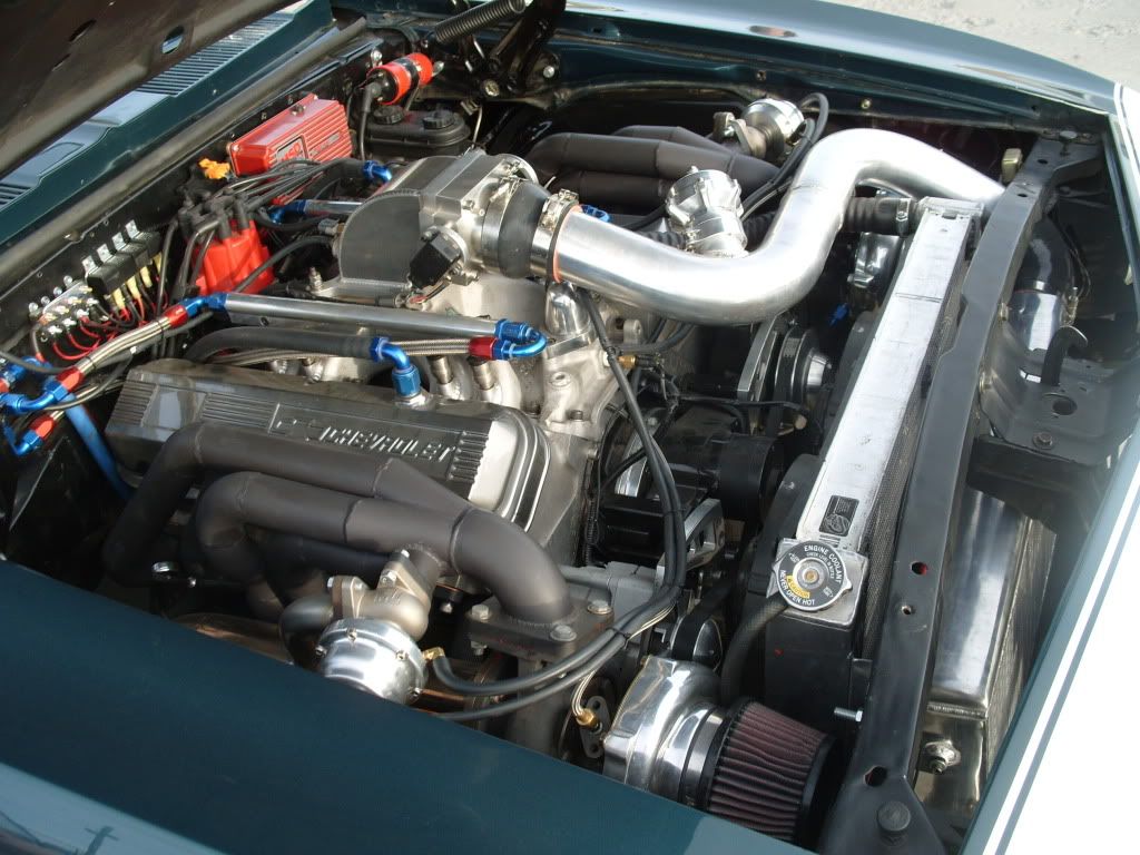 anyone interested in a twin turbo BBC setup? Chevy Tri Five Forum